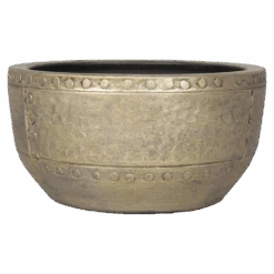 Plantenschaal Fien - D29 X H14cm - Goud