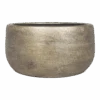 Plantenschaal Mira - D29 X H14cm - Goud 1 Plantenschaal Mira - D29 X H14cm - Goud -Tuinbenodigdheden schaal mira d29 h14cm industrieel goud plantenschaal 1