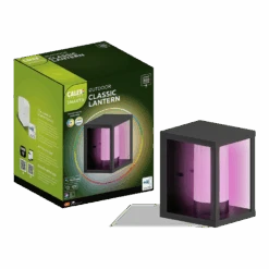 Calex Smart Outdoor Wandlamp/Klassieke Lantaren RGB CCT - 4W 380lm