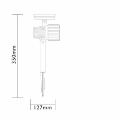 Luxform Solar Tuinspot Salamanca -Tuinbenodigdheden solar ayr 1x salamanca solar 3 3