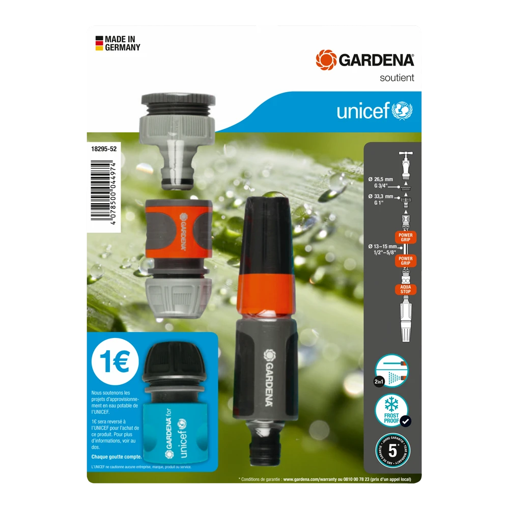 Startset Sproeien Aktie E50 - Gardena 4 Startset Sproeien Aktie E50 - Gardena - Afbeelding 2