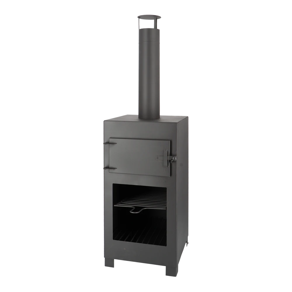 Terraskachel En Pizzaoven Zwart - Fancy Flames 3 Terraskachel En Pizzaoven Zwart - Fancy Flames