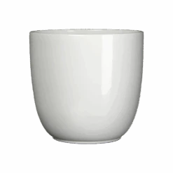 Bloempot Tusca - D28 X H25cm - Wit