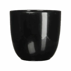 Bloempot Tusca - D31 X H28.5cm - Zwart