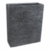 Plantenbak Utah Terras - L80 X B30 X H92cm - Donkergrijs 1 Plantenbak Utah Terras - L80 X B30 X H92cm - Donkergrijs -Tuinbenodigdheden utah terrace part graphite l80w30h92 plantenbak 1