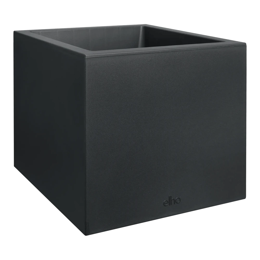 Elho Vivo Next Vierkant Wielen 30cm - Living Black 4 Elho Vivo Next Vierkant Wielen 30cm - Living Black - Afbeelding 2