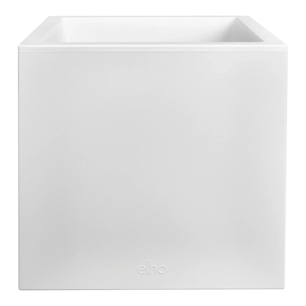 Elho Vivo Next Vierkant Wielen 30cm - Wit 3 Elho Vivo Next Vierkant Wielen 30cm - Wit