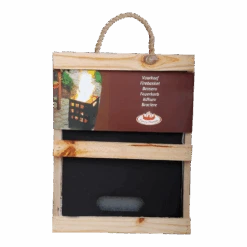 Voorkant -Tuinbenodigdheden vuurkorf vierkant fancy flames 2