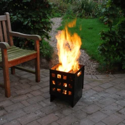 Vuurkorf Vierkant - Fancy Flames 10 Vuurkorf Vierkant - Fancy Flames -Tuinbenodigdheden vuurkorf vierkant fancy flames 4