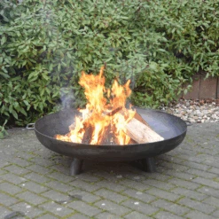Vuuschaal Staal - D100cm - Fancy Flames -Tuinbenodigdheden vuuschaal staal d100cm fancy flames 4