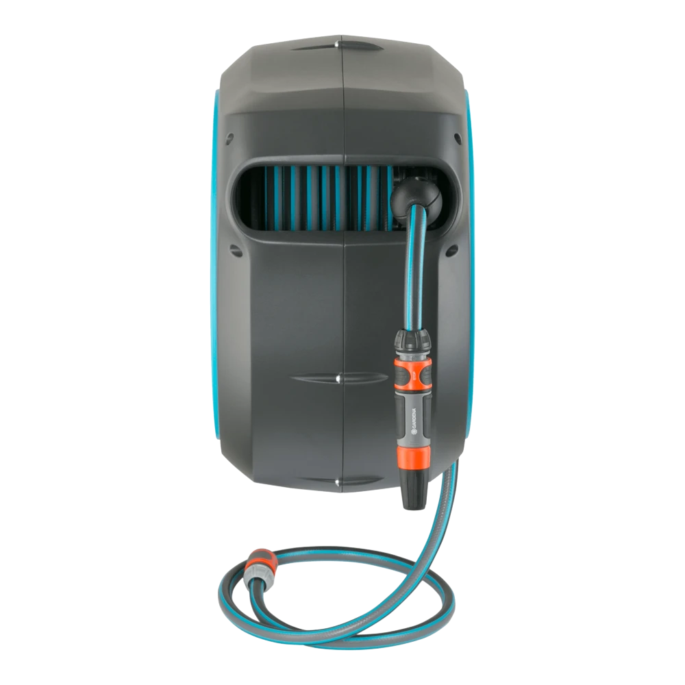 Wandslangenbox RollUp - M/L - 25m - Blauw - Gardena 4 Wandslangenbox RollUp - M/L - 25m - Blauw - Gardena - Afbeelding 2