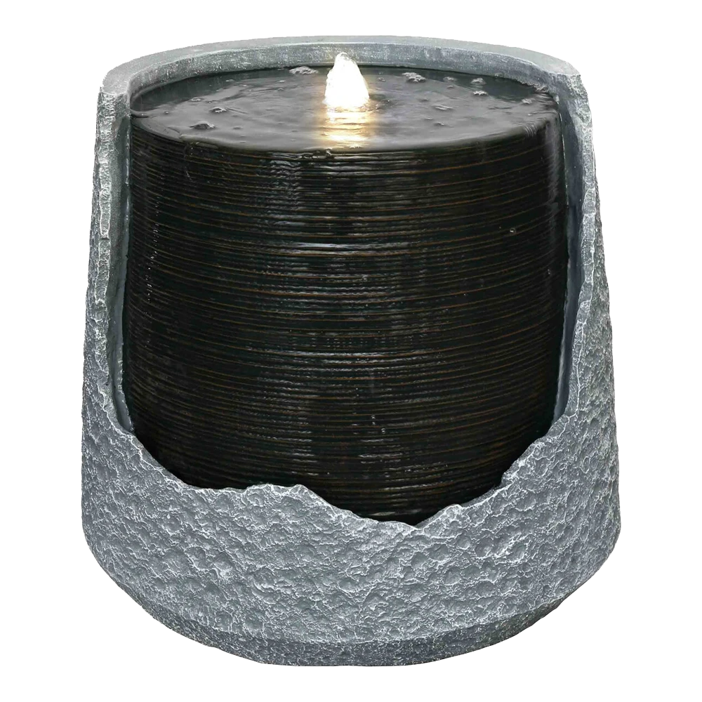 Waterornament Berlin - 45cm Hoog - Polystone 3 Waterornament Berlin - 45cm Hoog - Polystone