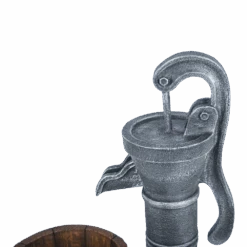 Waterornament Pomp Met Vaten - 74cm Hoog - Polystone 9 Waterornament Pomp Met Vaten - 74cm Hoog - Polystone -Tuinbenodigdheden waterornament pomp met vaten 74cm hoog polystone 4